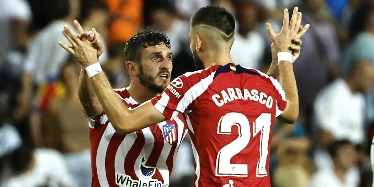 El Cholo realizó varias modificaciones en el once inicial para la quinta jornada de La Liga