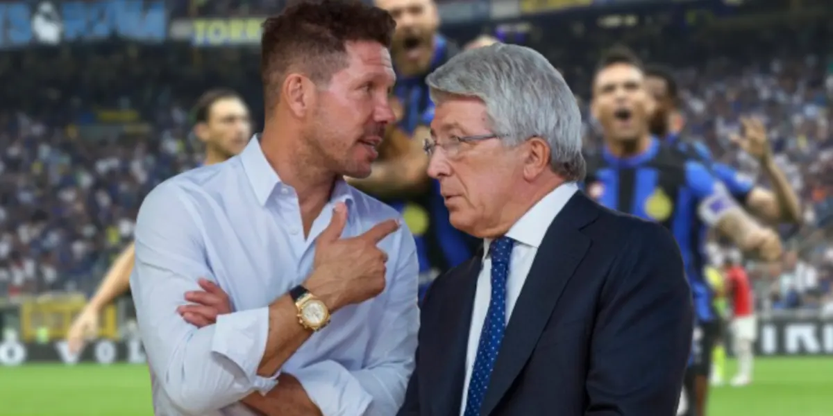¿El Cholo se va? Enrique Cerezo habló del deseo del Inter por Diego Simeone
