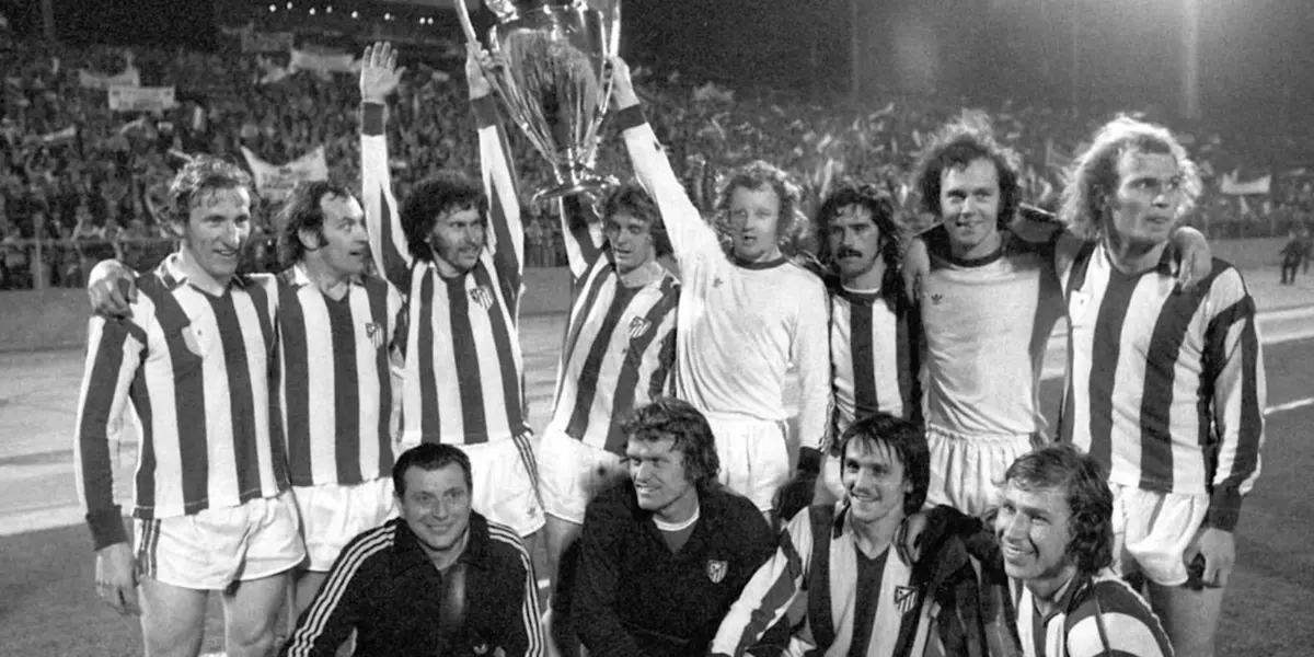 El Colchonero estuvo a segundos de consagrarse en la Copa de Europa de 1974