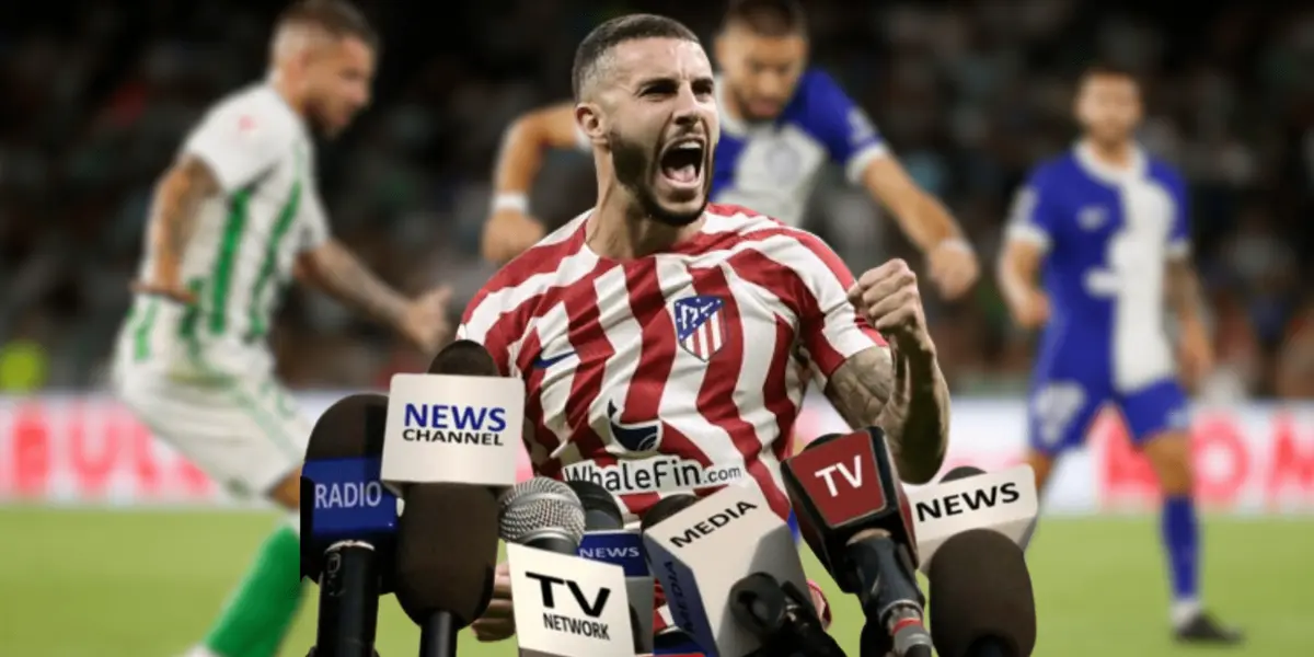 El defensor se mostró muy descontento tras el empate ante la Real Betis.