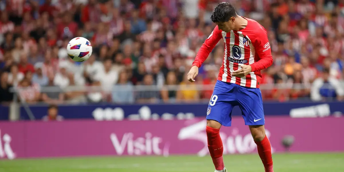 Lo que no se vio, mira como Álvaro Morata le festejó sus goles al Real Madrid