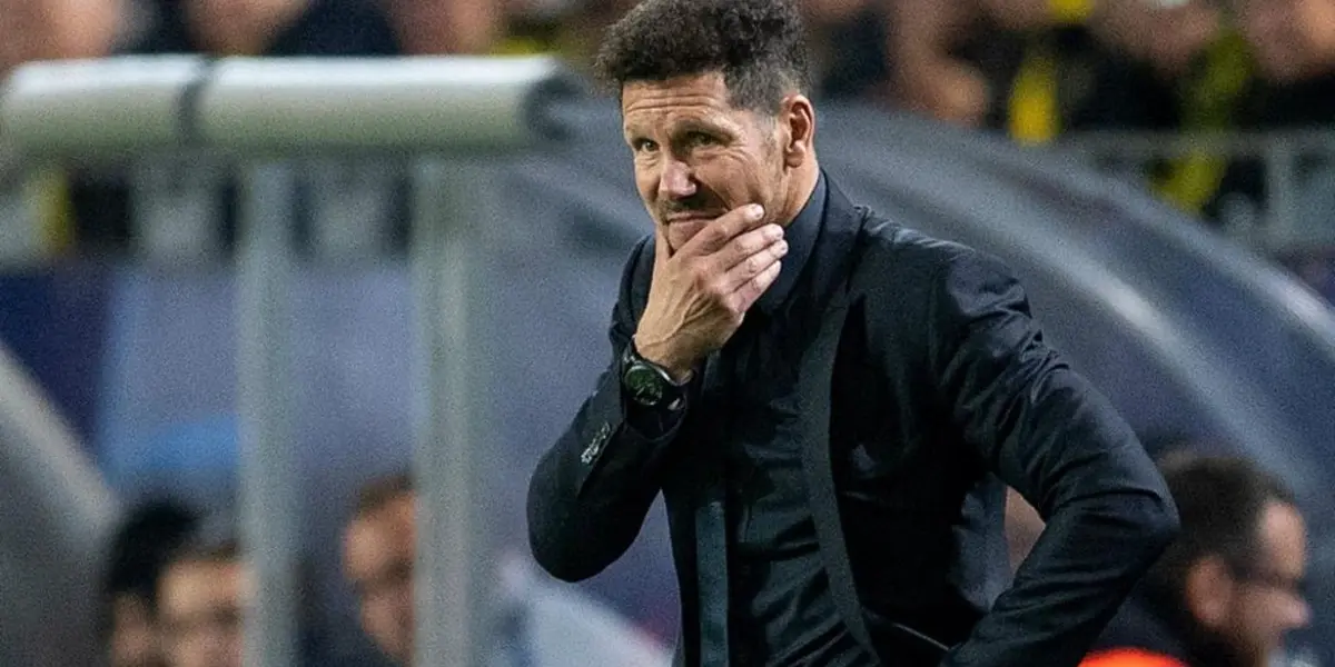 El delantero ´Colchonero´ más conectado a las decisiones arbitrales que al juego.