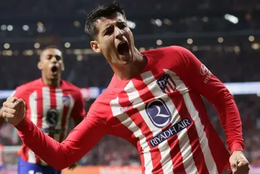 El delantero Colchonero sigue con su impecable racha goleadora en la temporada.