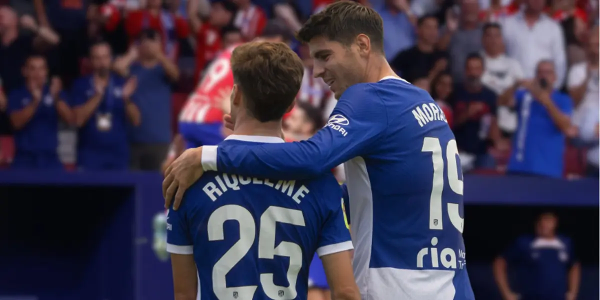 El delantero Colchonero y capitán de la Roja la da la bienvenida al Roro.