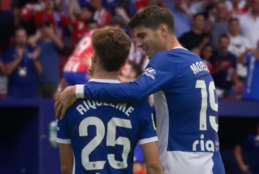 El delantero Colchonero y capitán de la Roja la da la bienvenida al Roro.