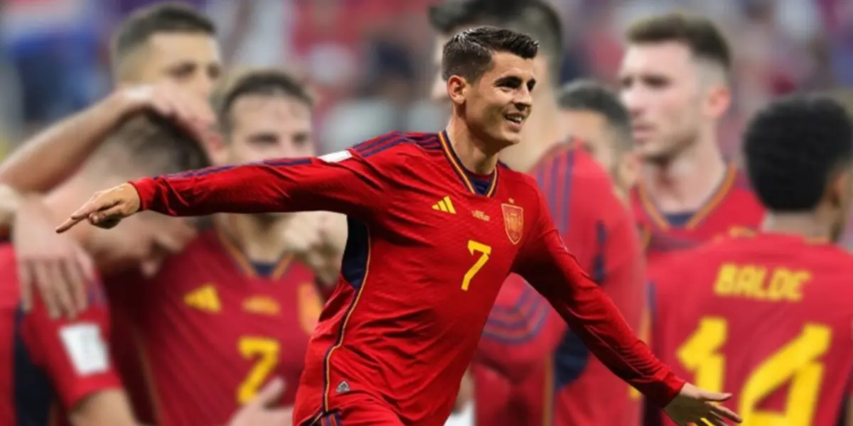 (VÍDEO) El capitán dice presente, España en ventaja con golazo de Álvaro Morata