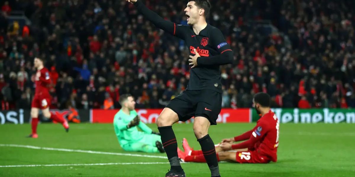 El delantero español sufre la ausencia de goles en La Champions y los focos estarán puestos en él para que Atlético de Madrid pueda ganar