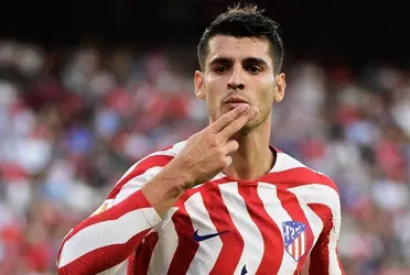 El delantero se sacó la bronca de la fecha pasada en San Mamés, donde le anularon un gol legítimo, y abrió el marcador en el Metropolitano