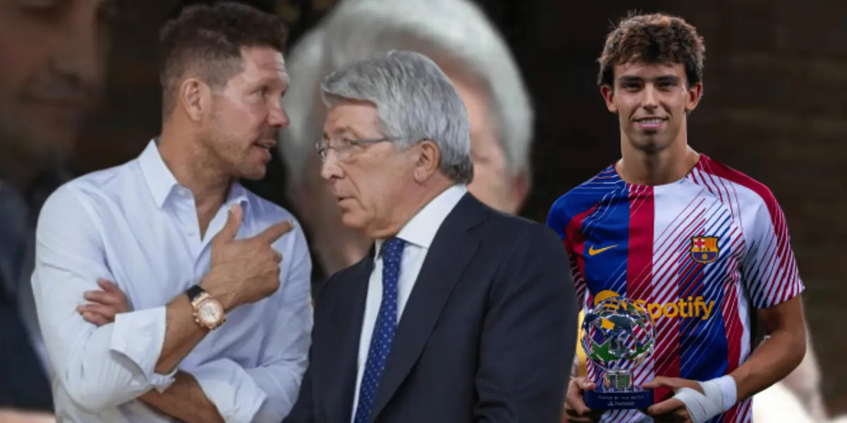 El dirigente Colchonero atendió los medios de comunicación y habló sobre el portugués.