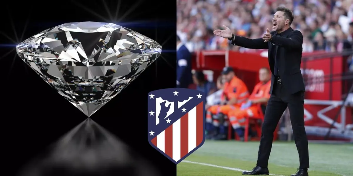 El entrenador Colchonero le viene haciendo un gran seguimiento y espera tenerlo pronto en su plantilla.