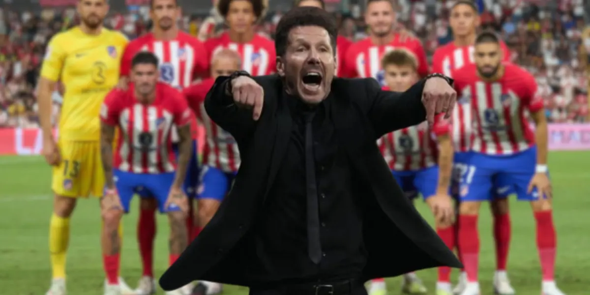 El entrenador colchonero quiere más goles para su equipo.