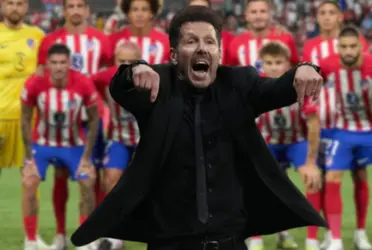 El entrenador colchonero quiere más goles para su equipo.