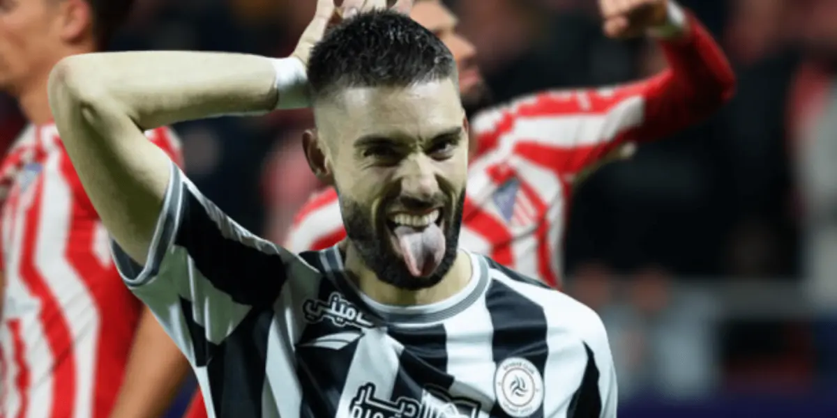 El ex colchonero logró una gran presentación con su club