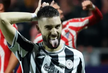 El ex colchonero logró una gran presentación con su club