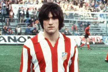 El exdelantero del ‘Colchonero’ falleció hoy a los 63 años. Tuvo dos etapas en el club, pero su segundo período se tornó traumático.