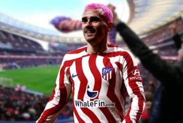 El francés encabezó los cánticos, pero le siguieron más integrantes del plantel.