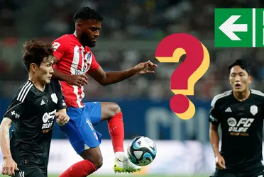 El francés envió un misil al fondo de la red y abrió el marcador en Seúl.