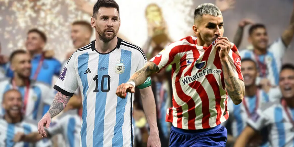 Orgullo Colchonero, Ángel Correa brilla y le saca la 10 a Lionel Messi en Argentina