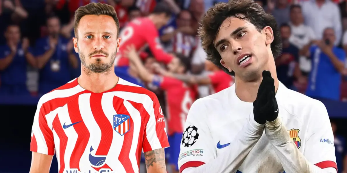 El ídolo Colchonero se acordó de la derrota de los Culés y habló del portugués.