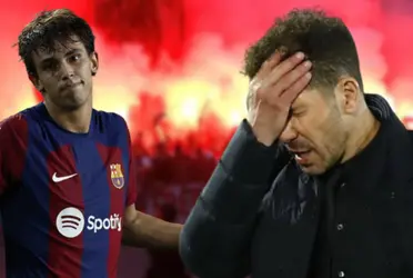 El jugador mostró su felicidad por el gol del Menino hacia el Atlético de Madrid.