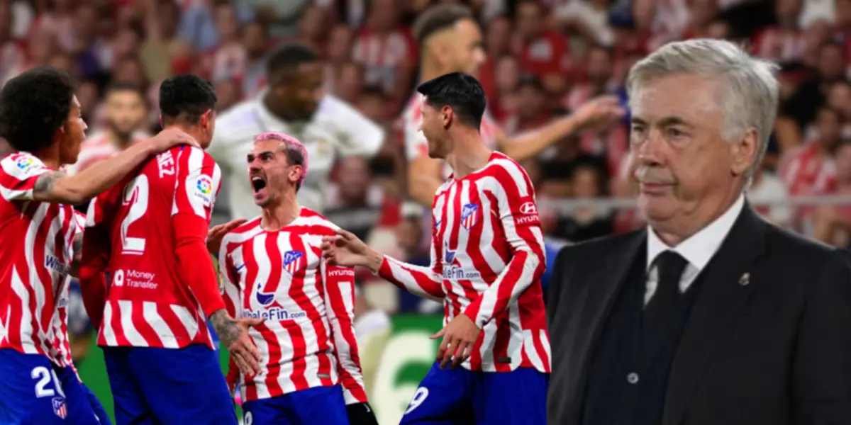 El jugador solo ha conseguido conocer la derrota ante el cuadro Colchonero.