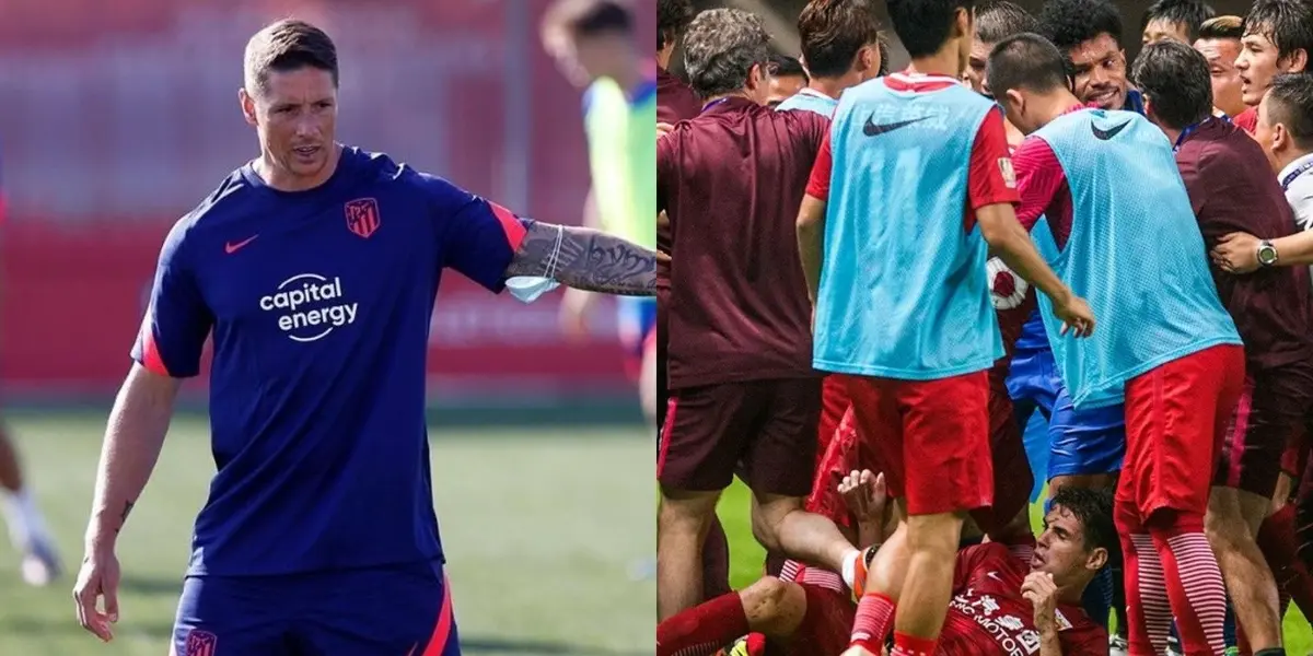 El legendario ex jugador casi pone en práctica sus dotes marciales.