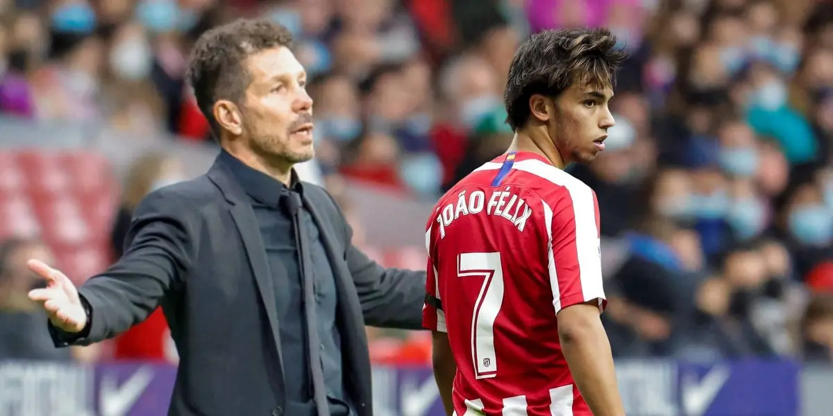 El luso marcó en la sesión y realizó el gesto de silencio