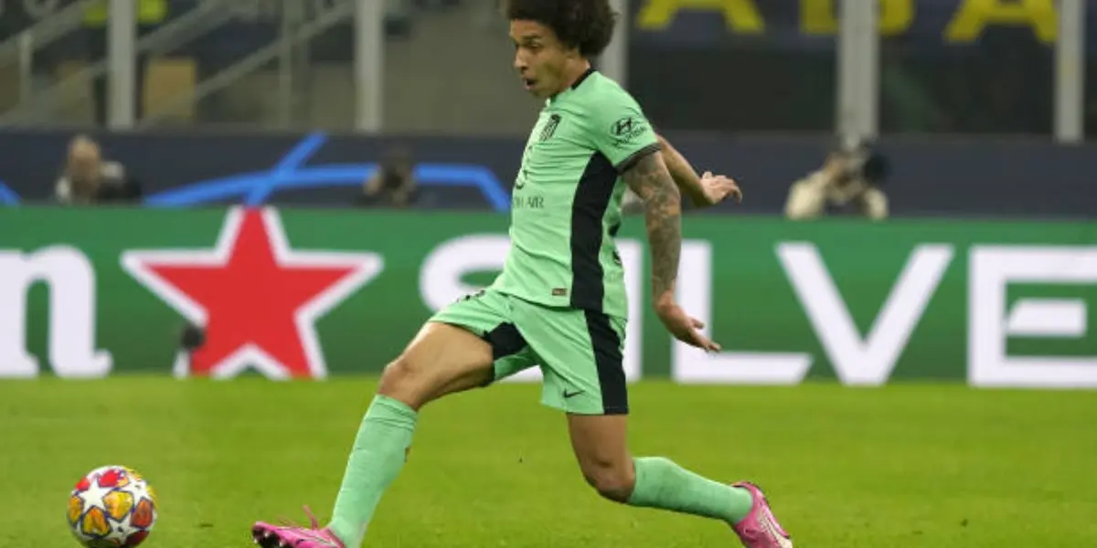 El mejor de la noche, Axel Witsel ilusiona con la remontada en el Metropolitano