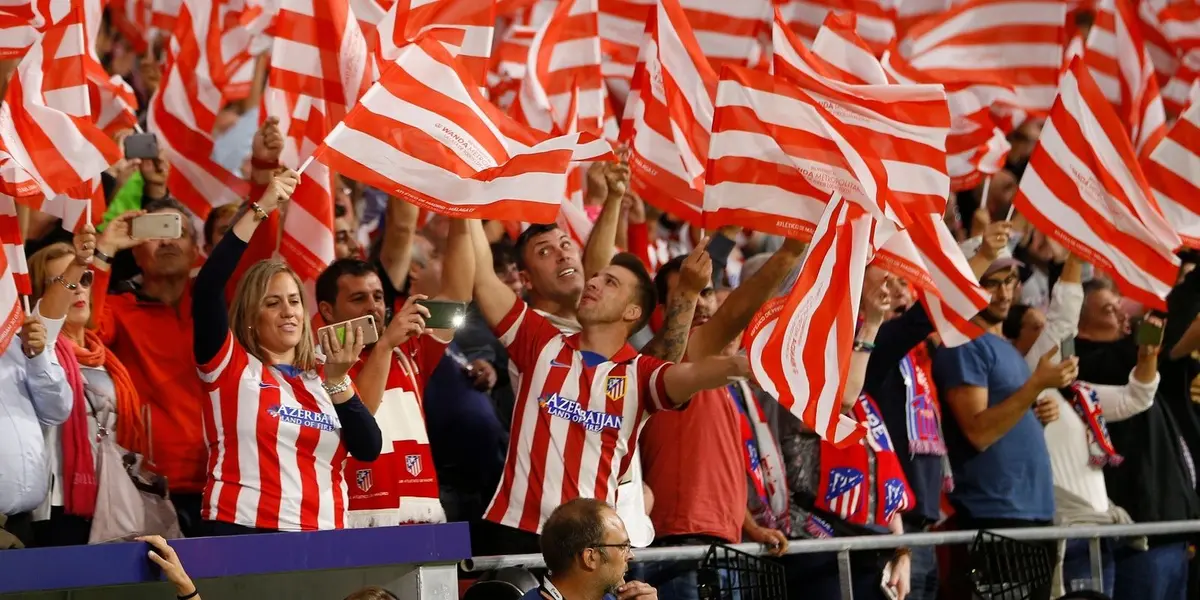 El Metropolitano recibió a una leyenda del Atlético de Madrid frente al Oporto