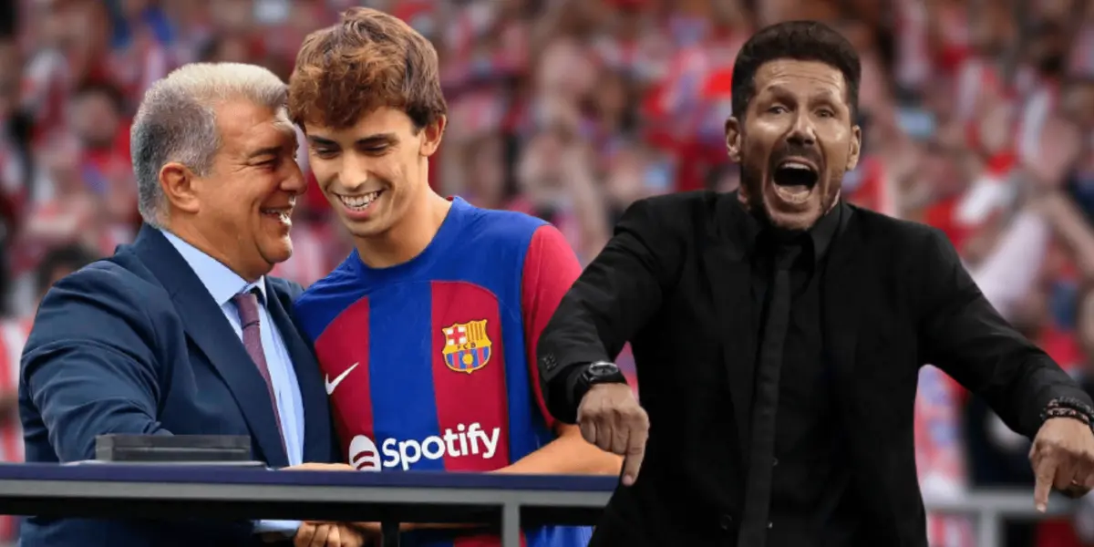 El portugués no pone solo en problemas al Colchonero, también al Barcelona.