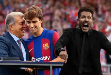 El portugués no pone solo en problemas al Colchonero, también al Barcelona.