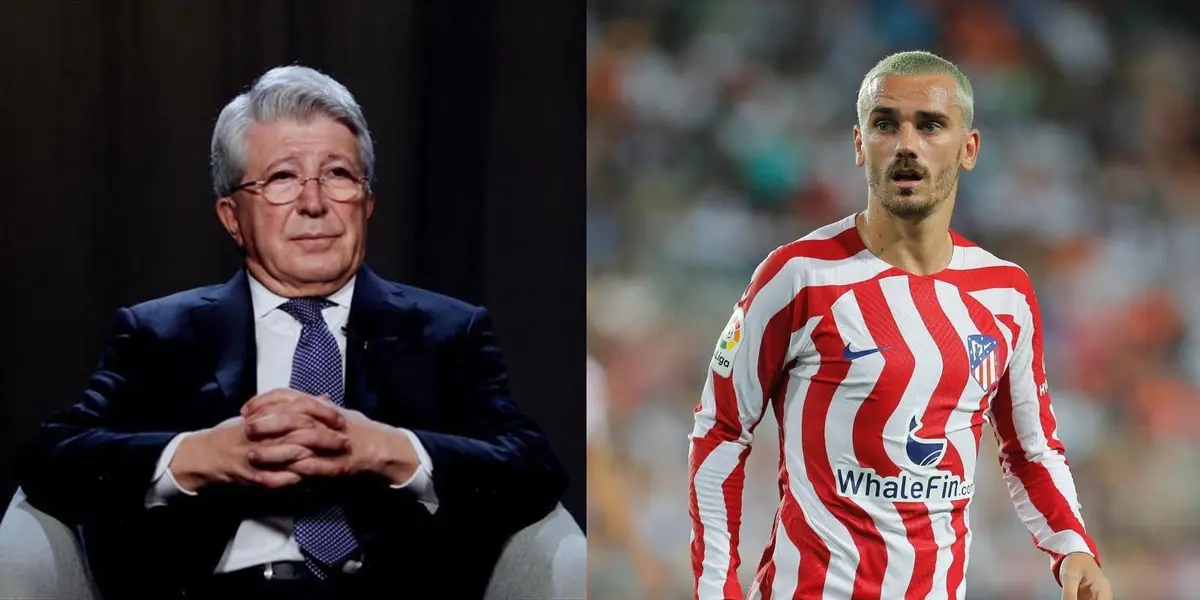 El presidente del Atlético de Madrid no dejó pasar la pregunta en la previa de la UEFA Champions League