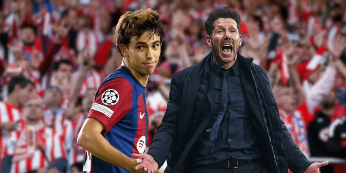 El referente Colchonero fue sincero al hablar sobre el futbolista portugués.