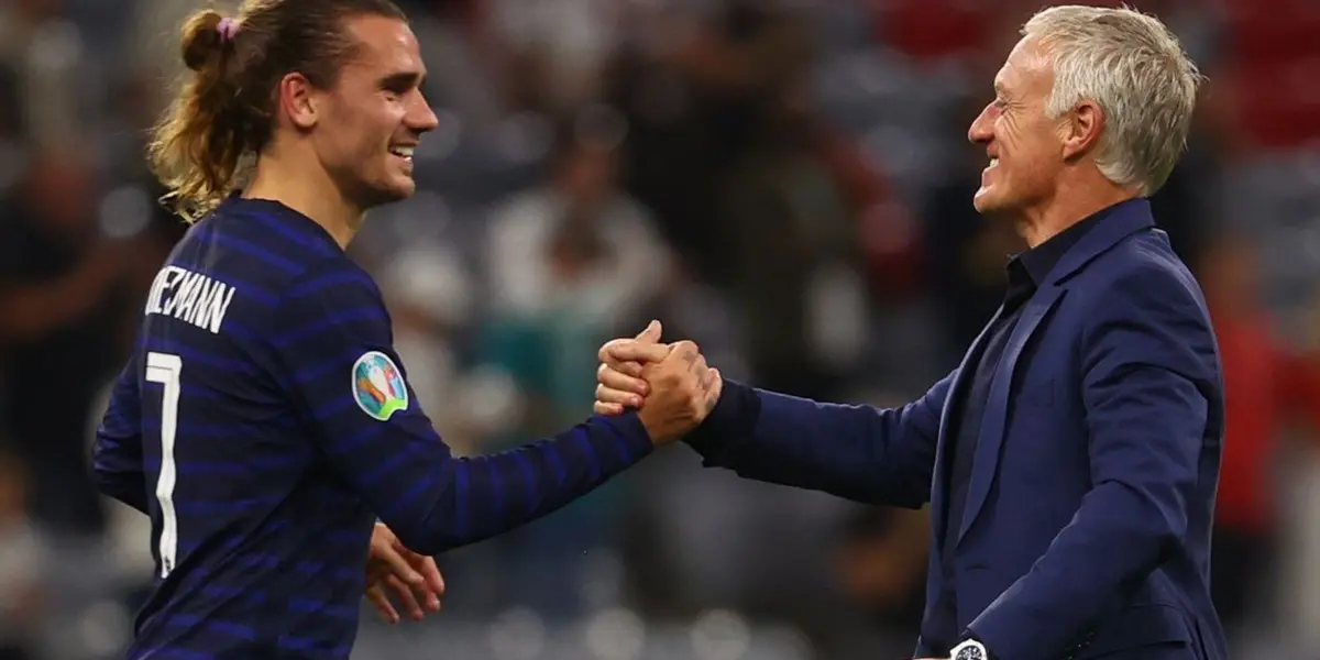 El seleccionador de Francia no se preocupa por los minutos de Grizi en Atlético de Madrid