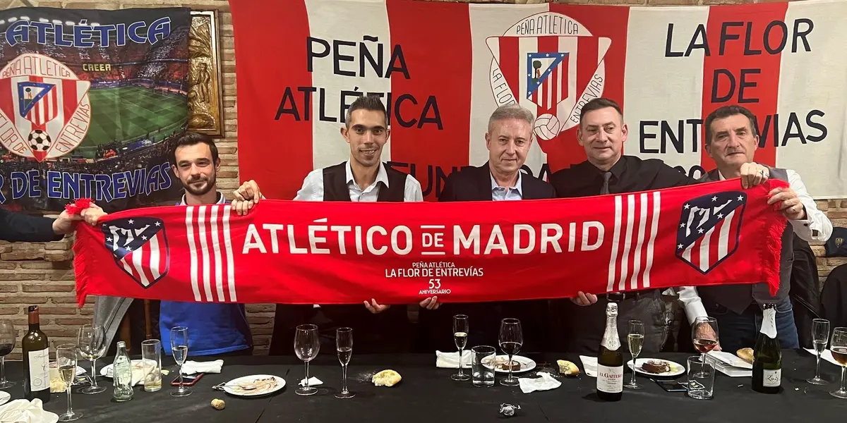 El veterano rojiblanco Juan José Rubio estuvo presente en el aniversario 53 de una de las peñas y dijo que el mal momento del club pasará
