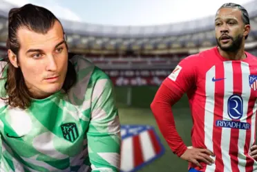 El zaguero turco no entendió la situación y no cambió su cara de pocos amigos.