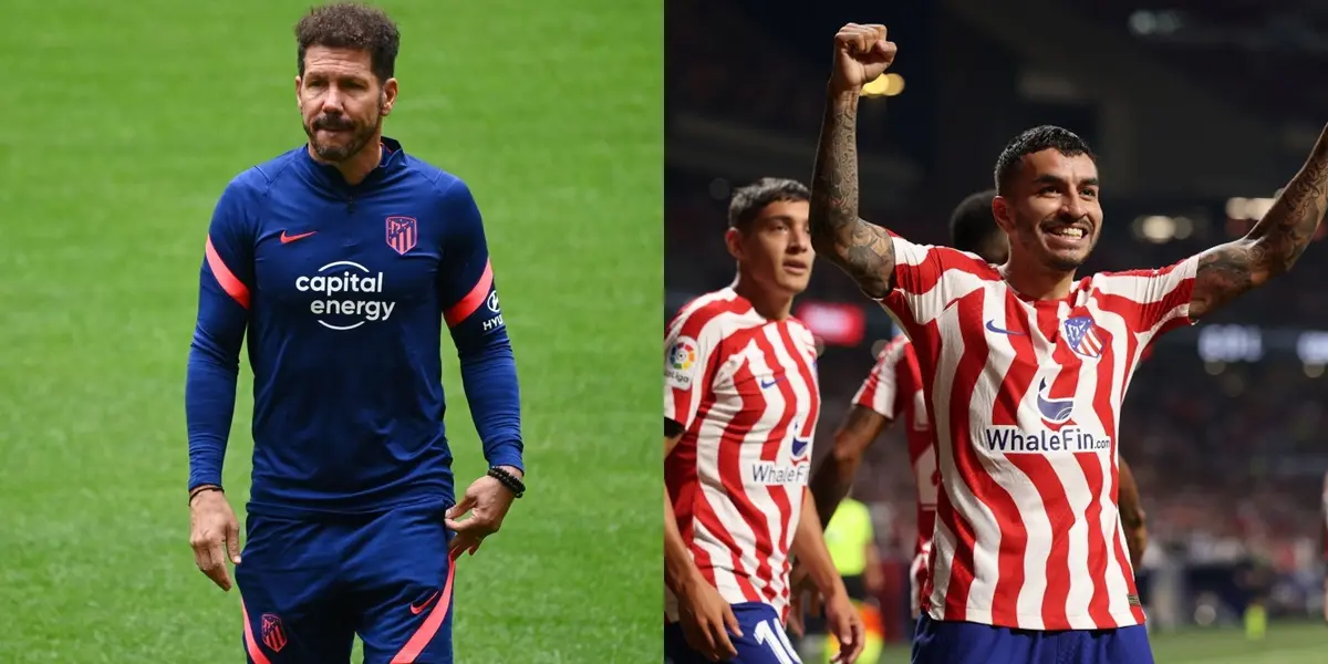 En diálogo con medios de Argentina, el delantero bromeó sobre la intensidad del Cholo Simeone