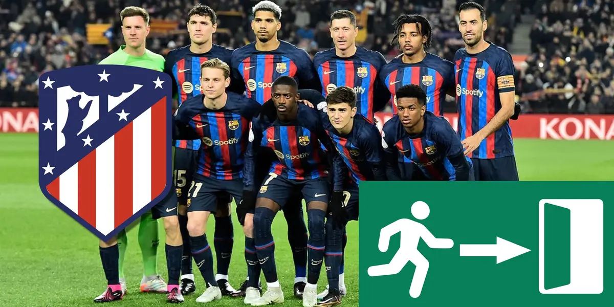 En el FC Barcelona buscan que se vaya y Diego Simeone da luz verde para que Atlético de Madrid lo contrate