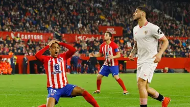 En una noche para el olvido, el Sevilla se impone y vence al Atlético de Madrid