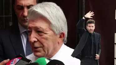 Enrique Cerezo y Diego Simeone Foto: Sport y El Desmarque