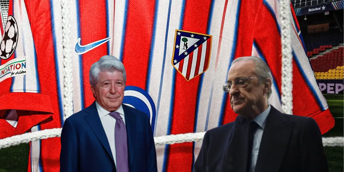 Enrique Cerezo y Florentino Pérez Foto: Marca y Atleti