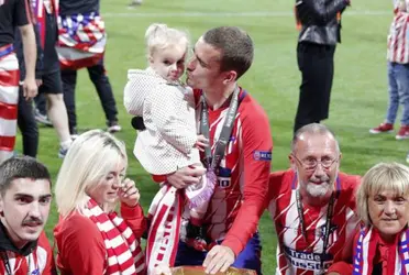 Erika Choperena apareció en Instagram y apareció una reacción en la afición del Atlético de Madrid