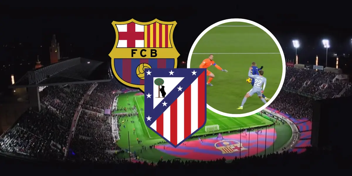 FC Barcelona vs Atlético de Madrid Foto: Captura de Espn y Escudoteca