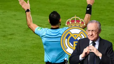 Florentino Pérez Foto: Marca, Pexels y Escudoteca