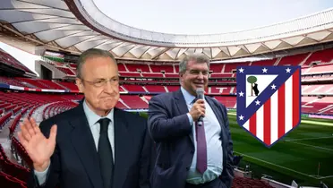 Florentino Pérez y Joan Laporta Foto: Mundo Deportivo, Marca y As