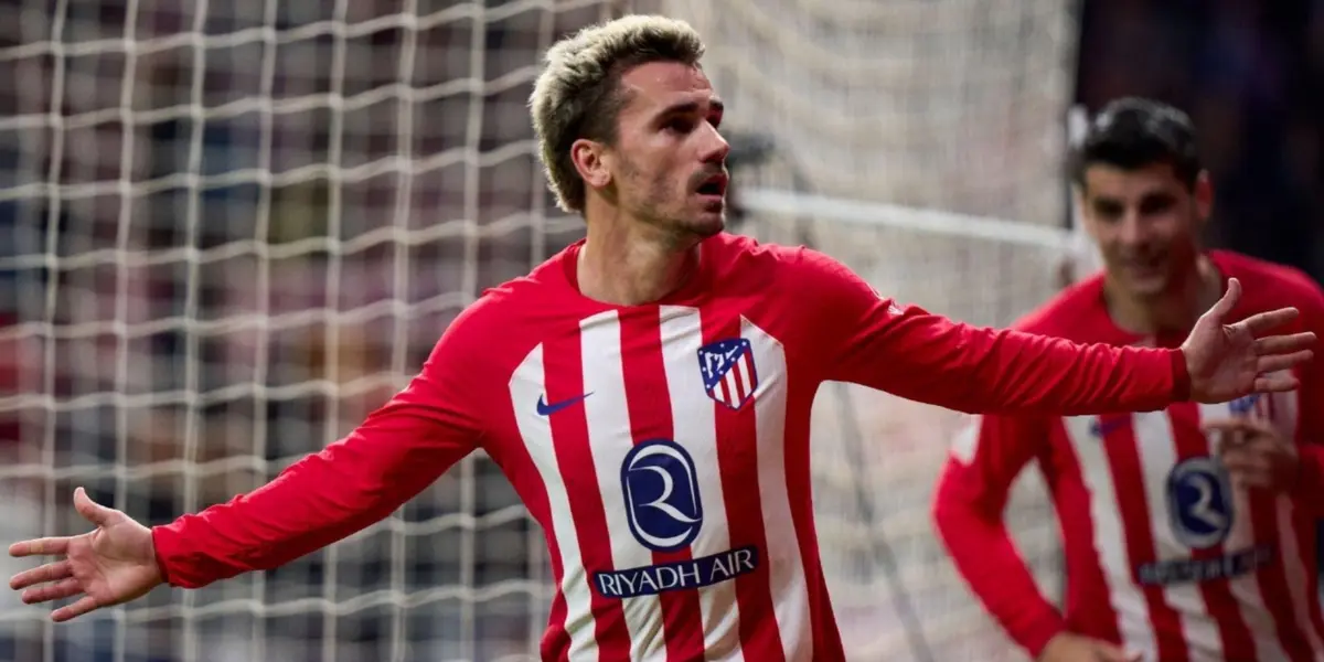 Golazo y directo a la historia, Griezmann máximo goleador histórico del Atlético
