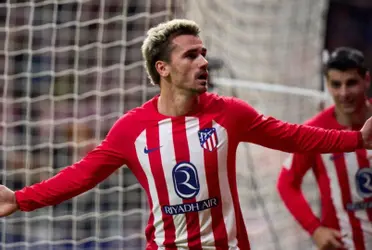 Golazo y directo a la historia, Griezmann máximo goleador histórico del Atlético