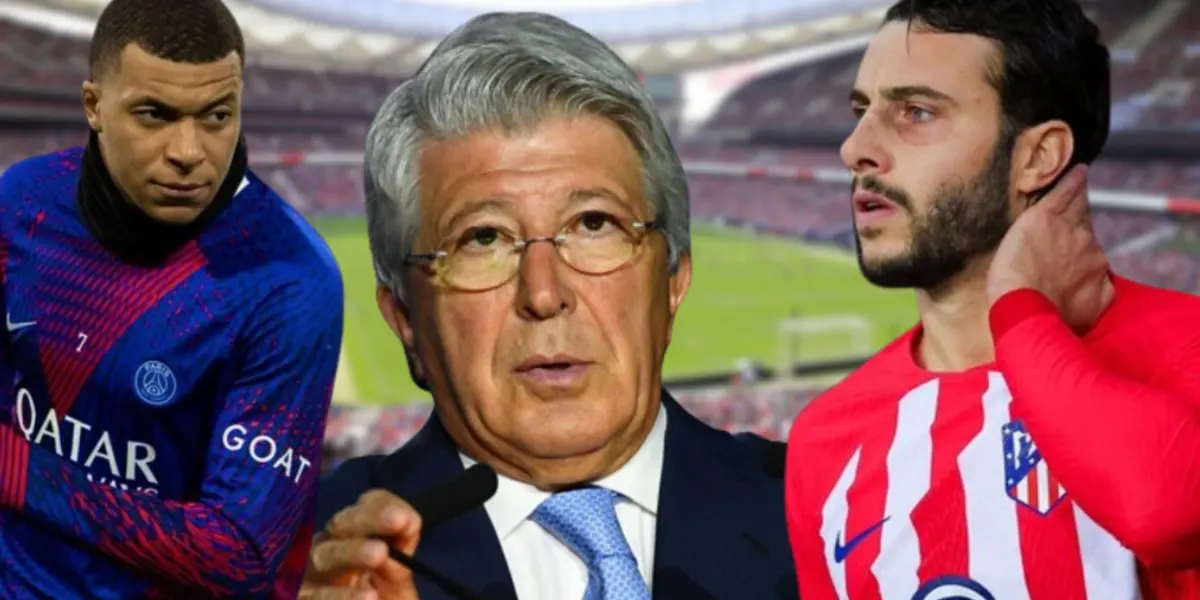 Insólito, Enrique Cerezo dejó en el aire el futuro de Hermoso y el de Mbappé