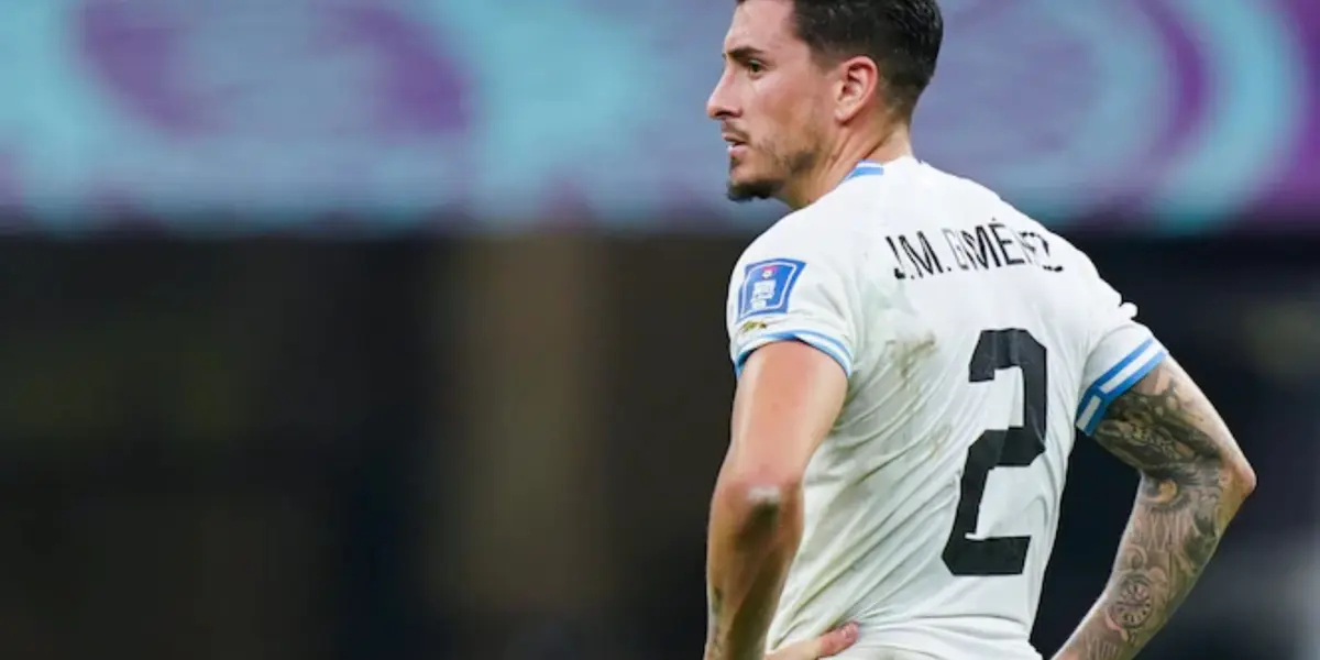 José María Giménez no pudo terminar el entrenamiento de hoy, previo al partido por La Liga frente al Elche