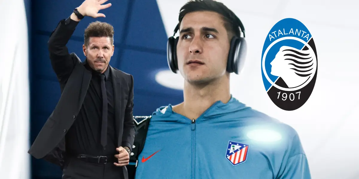 Juan Musso Foto: Atlético de Madrid y Escudoteca